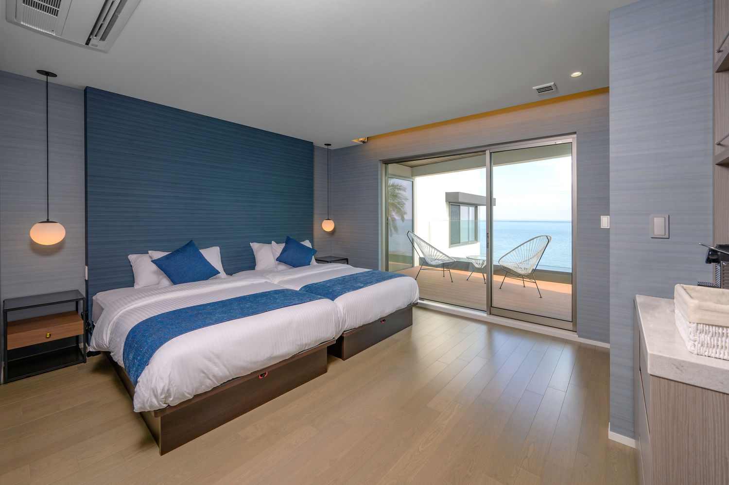 Ocean-view bedroom